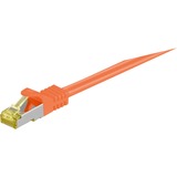 goobay RJ-45 CAT7 3m cable de red Naranja S/FTP (S-STP) naranja, 3 m, Cat7, S/FTP (S-STP), RJ-45, RJ-45