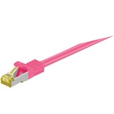 goobay RJ-45 CAT7 7.5m cable de red Magenta 7,5 m S/FTP (S-STP) rosa neón, 7,5 m, Cat7, S/FTP (S-STP), RJ-45, RJ-45