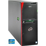 Fujitsu PRIMERGY TX2550M5 servidor Torre Intel® Xeon® Silver 2,5 GHz 16 GB DDR4-SDRAM 450 W, Sistema de servidor negro/Rojo, 2,5 GHz, 4215, 16 GB, DDR4-SDRAM, 450 W, Torre