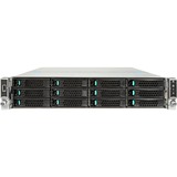 Intel® R2312WTTYS servidor barebone Intel® C610 LGA 2011-v3 Bastidor (2U) Negro, Plata Intel® C610, LGA 2011-v3, Intel, Intel, 3,8 GHz, 1536 GB