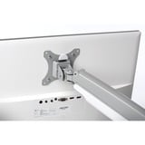Kensington Brazo SmartFit de altura ajustable con un toque para dos monitores, Soporte de monitor gris, Atornillado, 9 kg, 33 cm (13"), 81,3 cm (32"), 100 x 100 mm, Plata
