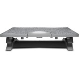 Kensington Reposapiés ergonómico SmartFit® SoleMate™ Pro Elite gris, Gris, 0 - 18°, 9 cm, 12 cm