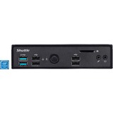 Shuttle XPС slim DS10U 1,3 l tamaño PC Negro Intel® SoC BGA 1528 4205U 1,8 GHz, Barebone negro, 1,3 l tamaño PC, Intel® SoC, BGA 1528, DDR4-SDRAM, SATA, 65 W