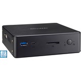 Shuttle XPС slim NC10U7 Negro Intel® SoC BGA 1528 i7-8565U 1,8 GHz, Barebone negro, Mini PC barebone, Intel® SoC, BGA 1528, DDR4-SDRAM, Serial ATA III, 65 W