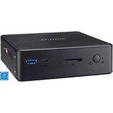 Shuttle XPС slim NC10U Negro Intel® SoC BGA 1528 4205U 1,8 GHz, Barebone negro, Mini PC barebone, Intel® SoC, BGA 1528, DDR4-SDRAM, Serial ATA III, 65 W