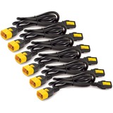 APC AP8704S-WW cable de transmisión Negro 1,2 m C13 acoplador C14 acoplador negro, 1,2 m, C13 acoplador, C14 acoplador, 10 A