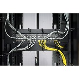APC AR8425A accesorio de bastidor Panel de gestión de cables, Guía para cable Panel de gestión de cables, Negro, 1U, 445 mm, 7,6 cm, 44 mm