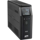 APC BR1600SI sistema de alimentación ininterrumpida (UPS) Línea interactiva 1,6 kVA 960 W 8 salidas AC negro, Línea interactiva, 1,6 kVA, 960 W, Seno, 176 V, 294 V