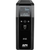 APC BR1600SI sistema de alimentación ininterrumpida (UPS) Línea interactiva 1,6 kVA 960 W 8 salidas AC negro, Línea interactiva, 1,6 kVA, 960 W, Seno, 176 V, 294 V