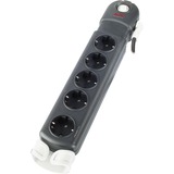 APC Essential SurgeArrest 5 (1 PLC Compatible) outlets 230V Germany Negro 5 salidas AC 1,83 m, Regleta antracita, 903 J, 5 salidas AC, Tipo F, 230 V, 50 - 60 Hz, 10 A