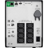 APC SMC1000IC sistema de alimentación ininterrumpida (UPS) Línea interactiva 1 kVA 600 W 8 salidas AC negro, Línea interactiva, 1 kVA, 600 W, Seno, 170 V, 300 V