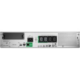 APC SMT750RMI2UC sistema de alimentación ininterrumpida (UPS) Línea interactiva 0,75 kVA 500 W 4 salidas AC negro, Línea interactiva, 0,75 kVA, 500 W, Onda sinusoidal pura, 151 V, 302 V