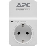 APC SurgeArrest Blanco 1 salidas AC 230 V, Protección contra sobretensión blanco, 918 J, 1 salidas AC, Tipo F, 230 V, 50 Hz, 13000 A