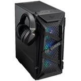 ASUS TUF Gaming GT301 Midi Tower Negro, Cajas de torre negro, Midi Tower, PC, Negro, ATX, micro ATX, Mini-ATX, Acrilonitrilo butadieno estireno (ABS), Acero, Vidrio templado, 16 cm