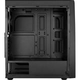 Aerocool Bolt Midi Tower Negro, Cajas de torre negro, Midi Tower, PC, Negro, ATX, micro ATX, Mini-ITX, Acrílico, Juego