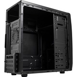 Aerocool CS102 carcasa de ordenador Midi Tower Negro, Cajas de torre negro, Midi Tower, PC, Negro, micro ATX, Mini-ITX, 15 cm, 24 cm