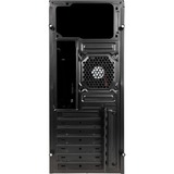 Aerocool CS‐1102 Midi Tower Negro, Cajas de torre negro, Midi Tower, PC, Negro, ATX, micro ATX, Mini-ATX, Acero, 15 cm