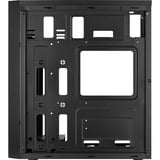 Aerocool CS-1103 Midi Tower Negro, Cajas de torre negro, Midi Tower, PC, Negro, ATX, micro ATX, Mini-ITX, Acrilonitrilo butadieno estireno (ABS), SPCC, 15,1 cm