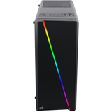 Aerocool Cylon Midi Tower Negro, Cajas de torre negro, Midi Tower, PC, Negro, ATX, micro ATX, Mini-ITX, Acero, Juego