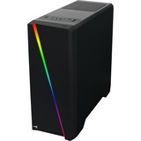 Aerocool Cylon Midi Tower Negro, Cajas de torre negro, Midi Tower, PC, Negro, ATX, micro ATX, Mini-ITX, Acero, Juego