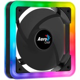 Aerocool Edge 14 Carcasa del ordenador Ventilador 14 cm Negro negro, Ventilador, 14 cm, 1200 RPM, 19,7 dB, 1,35 cfm, Negro