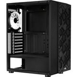 Aerocool Hive-G-BK-v3 Midi Tower Negro, Cajas de torre negro, Midi Tower, PC, Negro, ATX, micro ATX, Mini-ITX, Acrilonitrilo butadieno estireno (ABS), SPCC, 15,7 cm