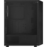 Aerocool Hive-G-BK-v3 Midi Tower Negro, Cajas de torre negro, Midi Tower, PC, Negro, ATX, micro ATX, Mini-ITX, Acrilonitrilo butadieno estireno (ABS), SPCC, 15,7 cm