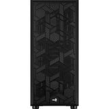 Aerocool Hive-G-BK-v3 Midi Tower Negro, Cajas de torre negro, Midi Tower, PC, Negro, ATX, micro ATX, Mini-ITX, Acrilonitrilo butadieno estireno (ABS), SPCC, 15,7 cm