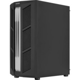 Aerocool Prime-G-BK-v2 Midi Tower Negro, Cajas de torre negro, Midi Tower, PC, Negro, ATX, micro ATX, Mini-ITX, Acrilonitrilo butadieno estireno (ABS), SPCC, Azul, Verde, Rojo