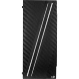 Aerocool Streak Midi Tower Negro, Cajas de torre negro, Midi Tower, PC, Negro, ATX, micro ATX, Mini-ITX, Acrilonitrilo butadieno estireno (ABS), SPCC, Multi