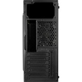 Aerocool Streak Midi Tower Negro, Cajas de torre negro, Midi Tower, PC, Negro, ATX, micro ATX, Mini-ITX, Acrilonitrilo butadieno estireno (ABS), SPCC, Multi