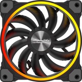 Alpenföhn Wing Boost 3 ARGB Triple 120x120x25mm, Ventilador negro