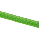 Alphacool AlphaCord 3,3 m Verde, Funda protectora verde neón, Verde, 4 mm, 3,3 m, 23 g