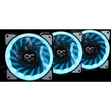 Alphacool Eiszyklon Aurora LUX Digital RGB Carcasa del ordenador Ventilador 12 cm Transparente Ventilador, 12 cm, 1100 RPM, 29 dB, 87,32 m³/h, Transparente