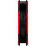 Arctic BioniX F120 Carcasa del ordenador Ventilador 12 cm Negro, Rojo negro/Rojo, Ventilador, 12 cm, 1800 RPM, 0,5 sonio, 69 cfm, 117 m³/h
