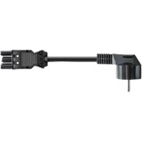 Bachmann 375.007 5m Negro cable de transmisión negro, 5 m, Macho/Macho, Negro