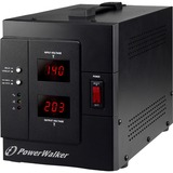 BlueWalker AVR 3000/SIV regulador de voltaje 230 V Negro negro, 50/60 Hz, 3000 VA, 2400 W, Tipo F