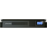 BlueWalker VFI 1000RM LCD Doble conversión (en línea) 1 kVA 900 W 6 salidas AC, UPS negro, Doble conversión (en línea), 1 kVA, 900 W, Seno, 160 V, 300 V
