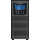 BlueWalker VFI 1000 TGS Doble conversión (en línea) 1 kVA 900 W 3 salidas AC, UPS negro, Doble conversión (en línea), 1 kVA, 900 W, 80 V, 300 V, 45/66 Hz