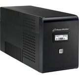 BlueWalker VI 1500 LCD 1,5 kVA 900 W 2 salidas AC, UPS negro, 1,5 kVA, 900 W, Seno, 220 V, 240 V, 50/60 Hz, Minorista