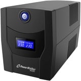 BlueWalker VI 1500 STL Línea interactiva 1,5 kVA 900 W 4 salidas AC, UPS negro, Línea interactiva, 1,5 kVA, 900 W, Seno, 162 V, 290 V