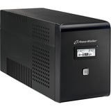 BlueWalker VI 2000 LCD 2 kVA 1200 W 2 salidas AC, UPS negro, 2 kVA, 1200 W, Seno, 220 V, 240 V, 50/60 Hz