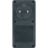 Brennenstuhl 1506120 contador eléctrico Negro Temporizador diario antracita, Temporizador diario, Negro, Giratorio, IP44, 91 mm, 62 mm