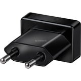 Brennenstuhl 1508520 adaptador e inversor de corriente Interior Negro, Adaptador de enchufe negro, Universal, Interior, Negro, 48 mm, 45 mm, 65 mm, A granel