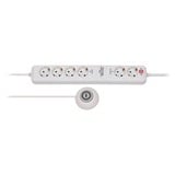 Brennenstuhl EL CSP 24 DE 3676 Blanco 6 salidas AC 230 V 1,2 m, Regleta blanco, 6 salidas AC, Tipo E, 230 V, 50 Hz, Blanco, 1,2 m