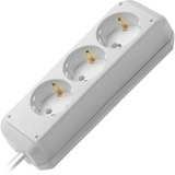 Brennenstuhl Eco-Line Blanco 3 salidas AC 1,5 m, Regleta blanco, 3 salidas AC, Tipo H, Blanco, 1,5 m, 170 mm