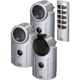 Brennenstuhl RC 2044 3 salidas AC, Enchufe plateado, 16 A, 3 salidas AC