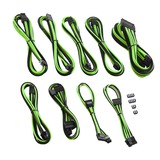 Cablemod CM-PCSI-FKIT-NKKLG-R cable de alimentación interna, Administración de cables negro/Verde claro, Negro, Verde, 260 mm, 180 mm, 65 mm, 1,1 kg, Caja