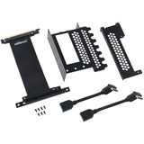 Cablemod CM-VPB-2DK-R parte carcasa de ordenador Midi Tower Soporte de GPU, Kit de instalación negro, Midi Tower, Soporte de GPU, Negro, 1 pieza(s), 1,8 m