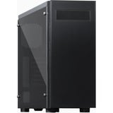 Chieftec AL-02B-TG-OP carcasa de ordenador Torre Negro, Cajas de torre negro, Torre, PC, Negro, ATX, micro ATX, Mini-ITX, Aluminio, SPCC, Vidrio templado, 16,6 cm